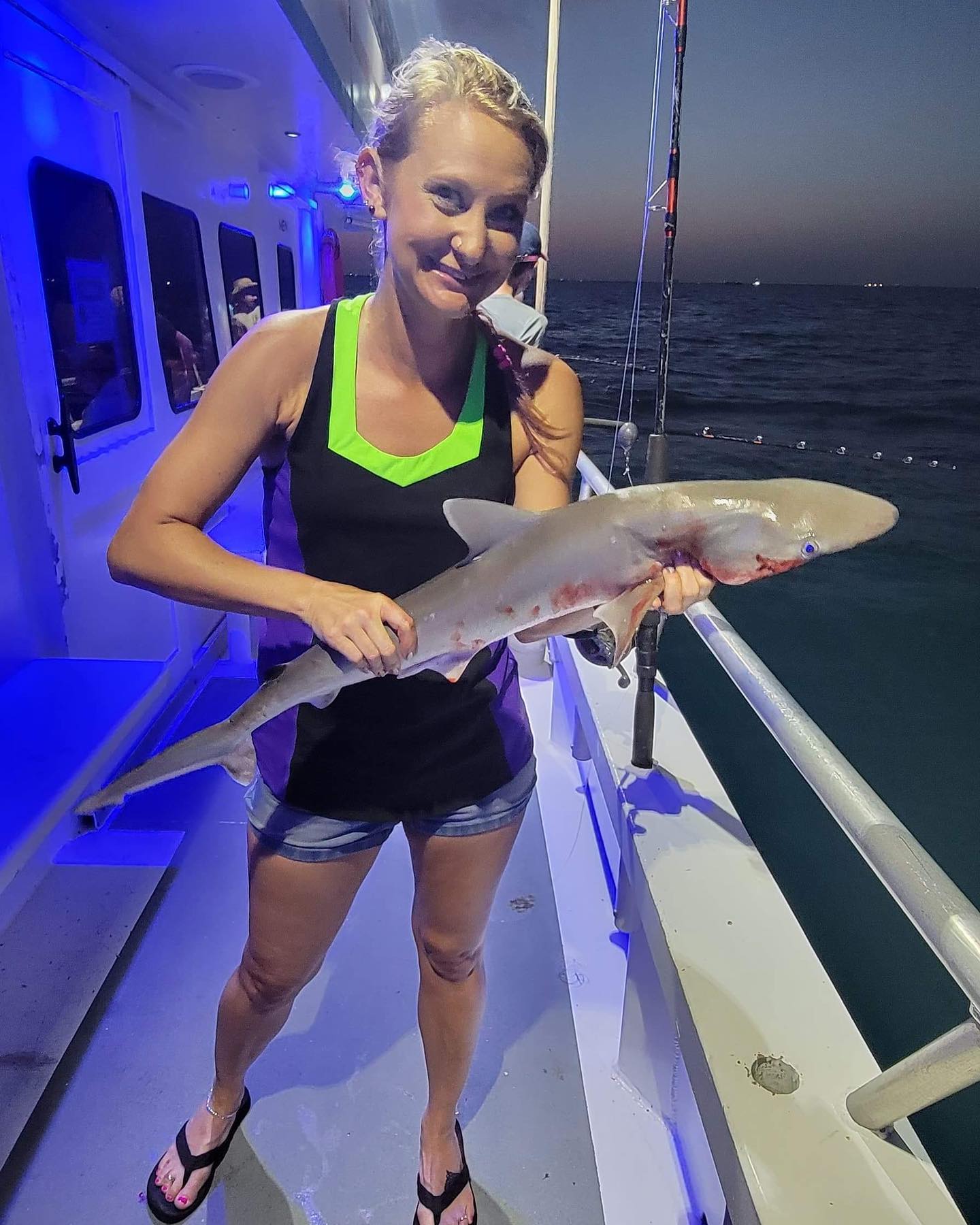 Night Shark Fishing Trips in Cape Canaveral